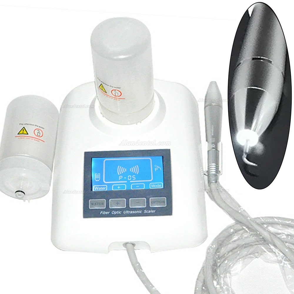 Dental LED Fiber Optic Piezo Ultrasonic Scaler YS-CS-A(V) EMS + 2 Water Bottle